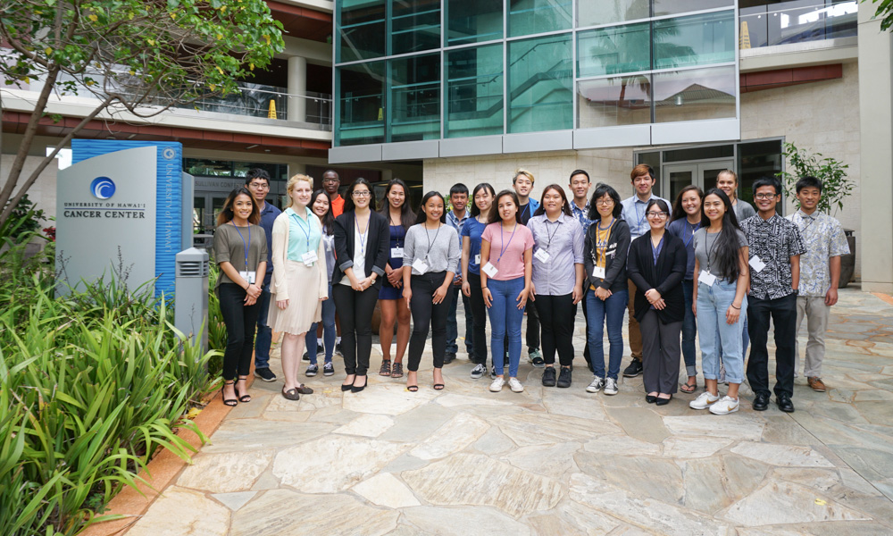 Summer 2018 Interns at the UH Cancer Center
