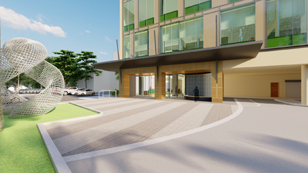 EPCRC Main entrance rendering