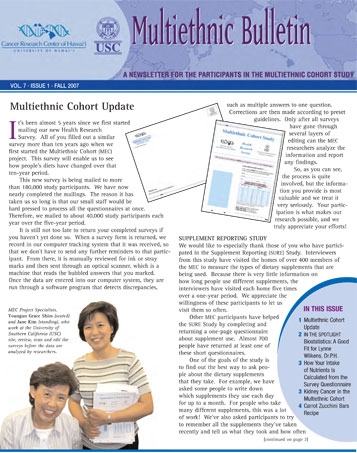 MEC Fall 2007 newsletter