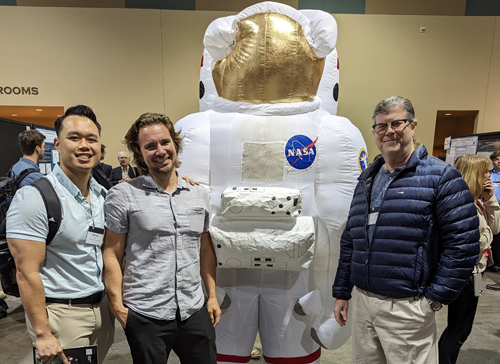 Shepherd lab at NASA meeting